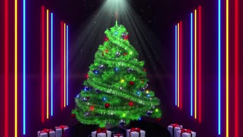 Videohive - Christmas Tree 01 4k - 41671134 - 41671134