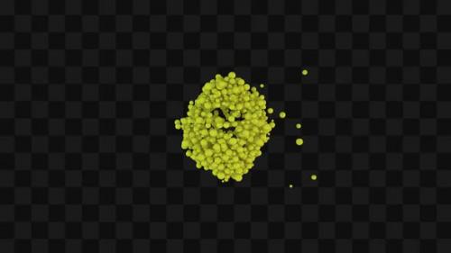 Videohive - Tennis Ball Particle Transition - 41672233 - 41672233