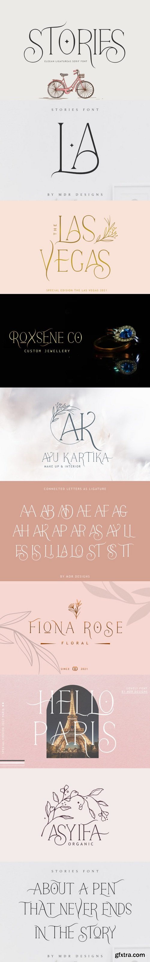 Stories Font