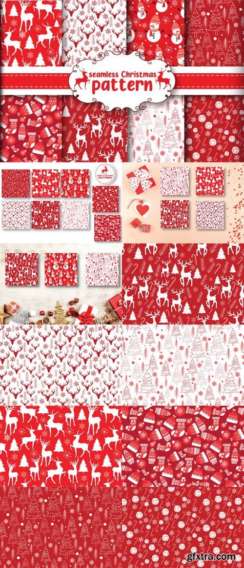 Winter and Christmas Pattern Set