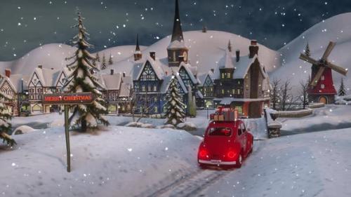Videohive - Santa Claus Christmas Animation - 41666308 - 41666308