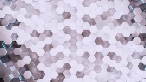 Videohive - Hexagon Background - 41668926 - 41668926