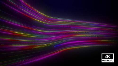 Videohive - Colorful Neon Air Line Flow V5 - 41670257 - 41670257