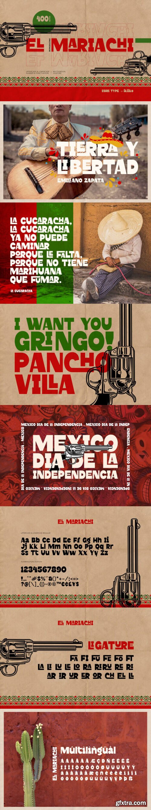 El Mariachi Font