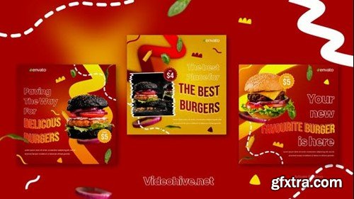 Videohive Fast Food Instagram Post 41212942