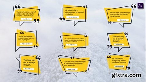 Videohive Modern Quotes Titles After Effects 41559204