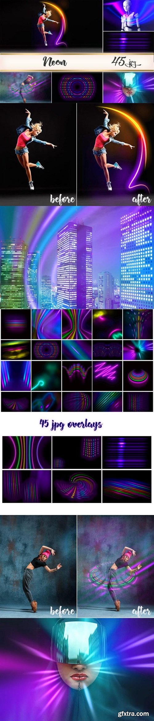 Neon Light Overlays