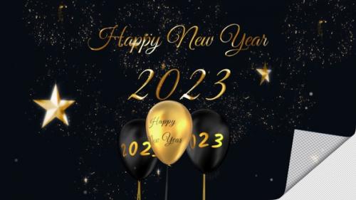 Videohive - Happy New Year Alpha Channel - 41686669 - 41686669