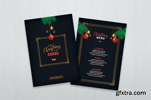 Christmas Menu RAQLCUW