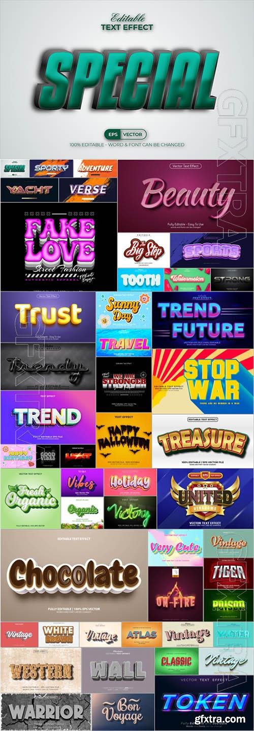 50 Text effect exclusive set vol 2