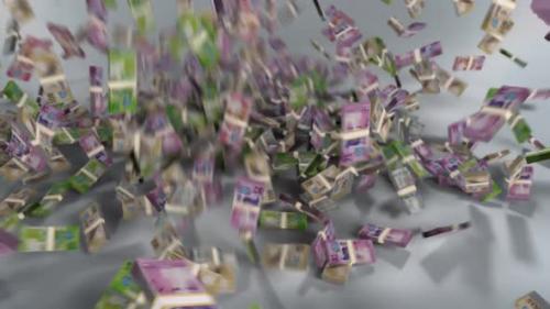 Videohive - Seychelles Money - Rupee Stacked Money Falling - Seychellois Currency - 41673725 - 41673725