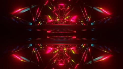 Videohive - Strobe Neon Technologikal Background VJ Loop - 41686237 - 41686237