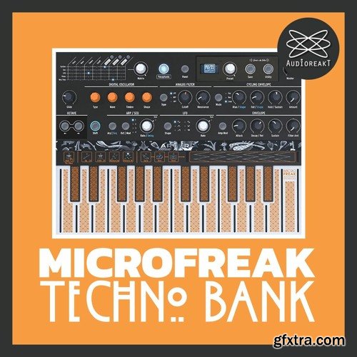 AudioreakT Microfreak Techno Bank ADG WAV ASD MiDi MFPROJZ-RYZEN