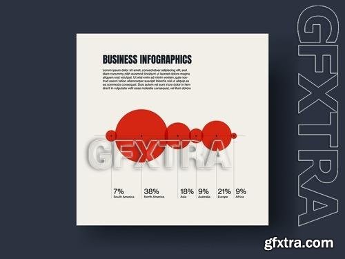 Business Market Distribution Infographics Layout 532543904