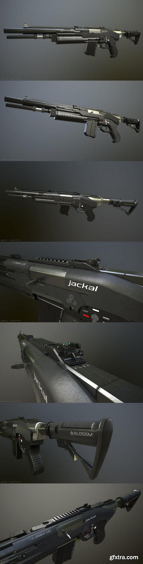 Alpha Jackal 3d model