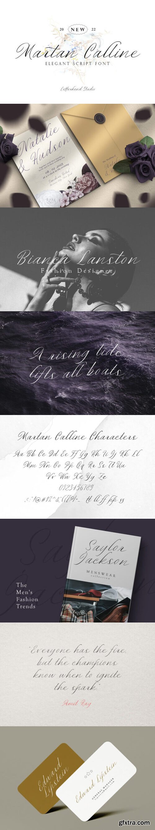 Martan Calline Font