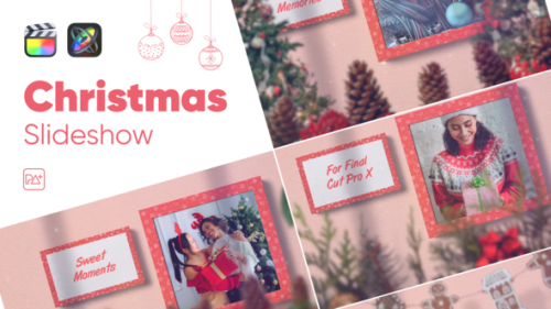 Videohive - Christmas Slideshow For Final Cut Pro X - 40455269 - 40455269