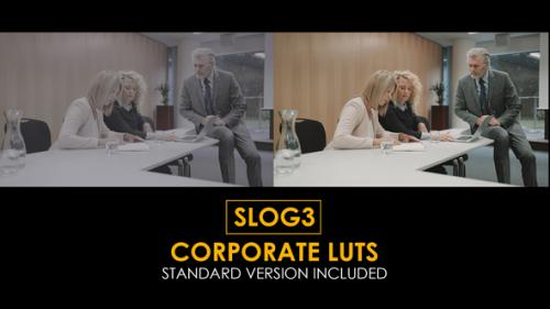 Videohive - Slog3 Corporate LUTs - 40472847 - 40472847