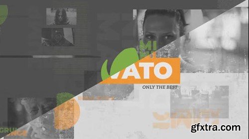 Videohive Newspaper Logo Intro 22150301