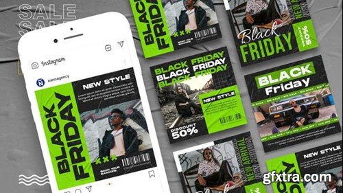 Videohive Black Friday Social Media Instagram Template 41669648