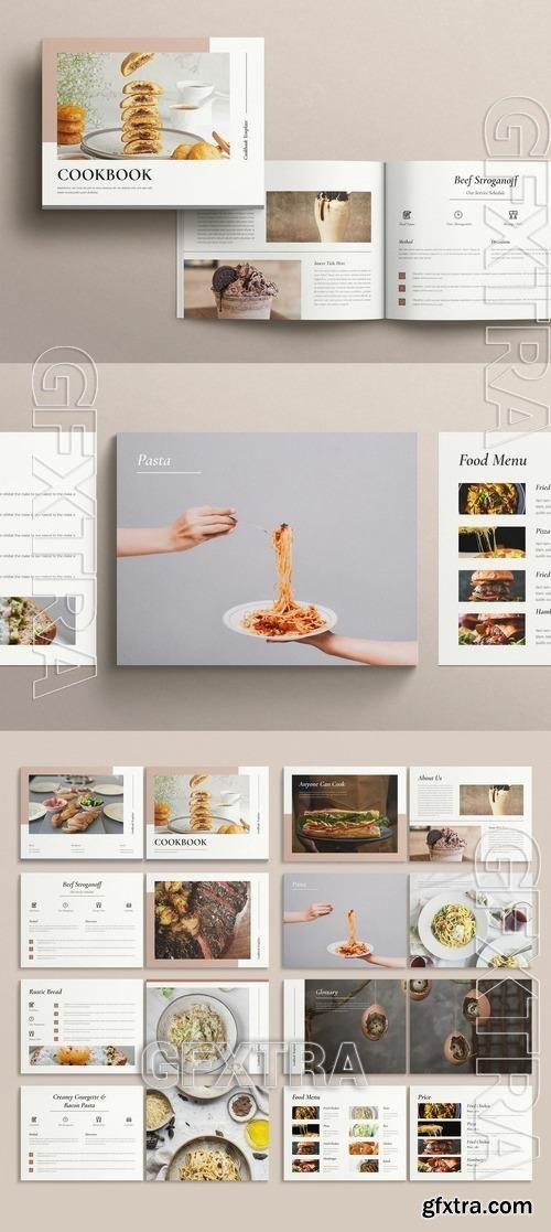 Cookbook Layout - Landscape 529497609