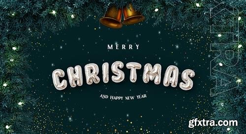 Christmas luxury psd background