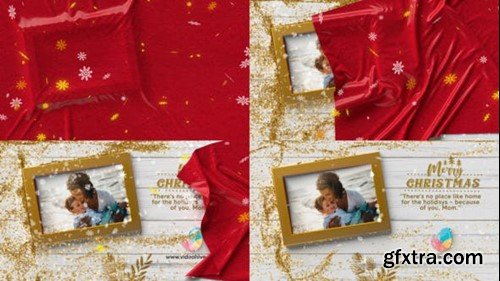 Videohive Cloth style Christmas Greetings 41574864