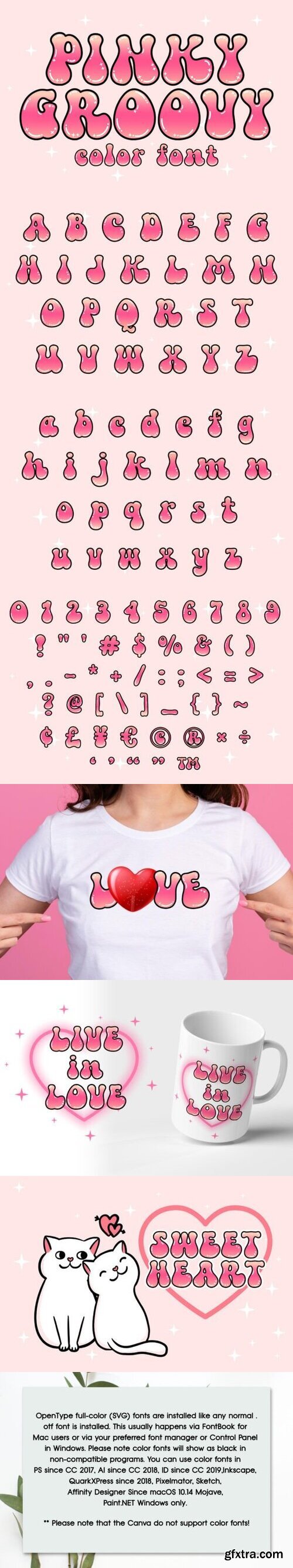 Pinky Groovy Font