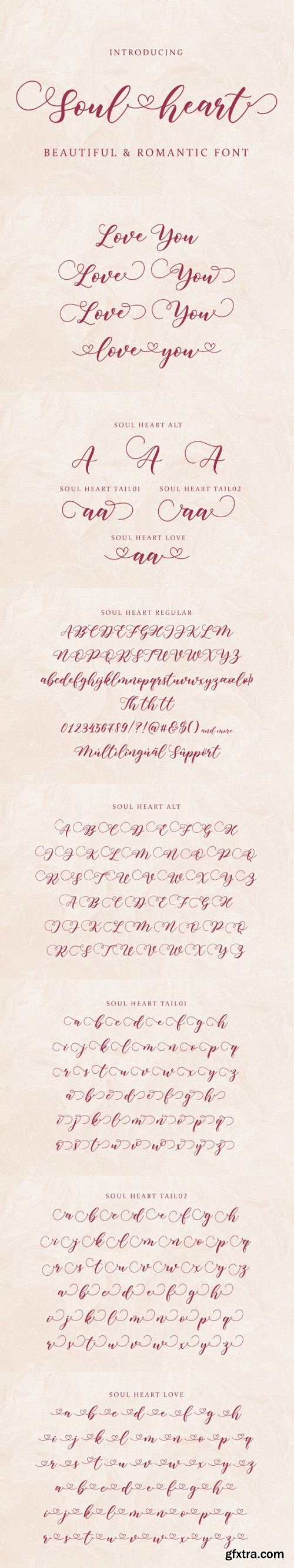 Soul Heart Font