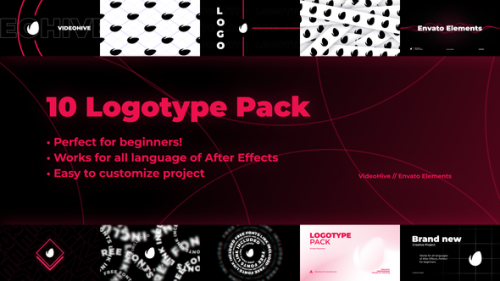 Videohive - 10 Nice Logotype Pack | Premiere Pro - 41644860 - 41644860