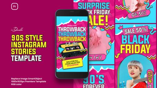 Videohive - 90s Style Instagram Stories - 41684486 - 41684486