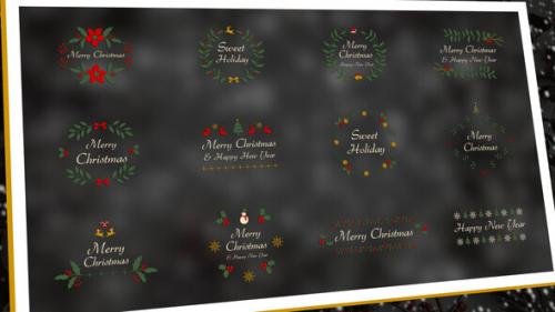 Videohive - Christmas & New Year Titles - 41686399 - 41686399