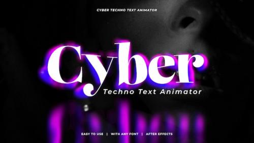 MotionArray - Cyber Techno Text Animator - 1186919