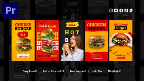 Videohive - Burger Instagram Reels - 41719531 - 41719531