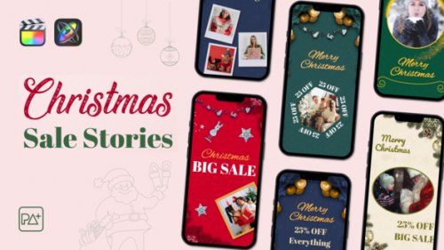 Videohive - Christmas Sale Stories For Final Cut Pro X - 41794912 - 41794912