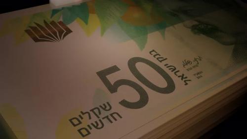 Videohive - 50 Israeli Shekels banknotes. Paper money. - 41689834 - 41689834