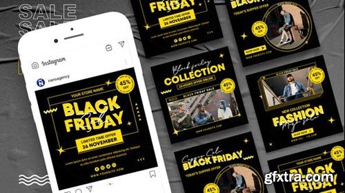 Videohive Black Friday Social Media Posts 41684242