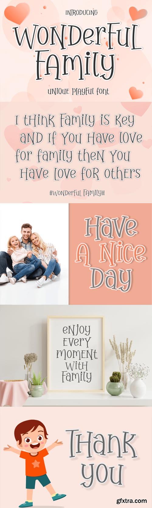 Wonderful Family Font