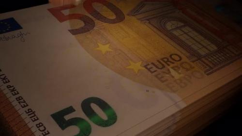 Videohive - 50 Euro banknotes. Paper money. - 41748160 - 41748160