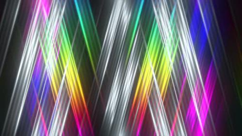 Videohive - Animation of Moving Rays of Colorful Prism - 41799190 - 41799190