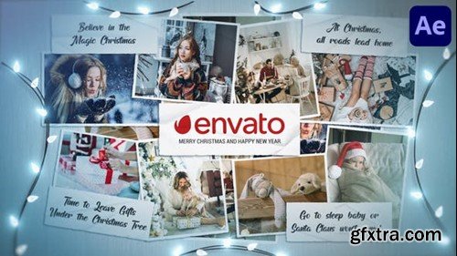 Videohive Christmas Cards Slideshow for After Effects 41672802