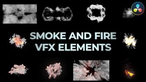 Videohive - Explosions Smoke And Fire VFX Elements for DaVinci Resolve - 41415889 - 41415889