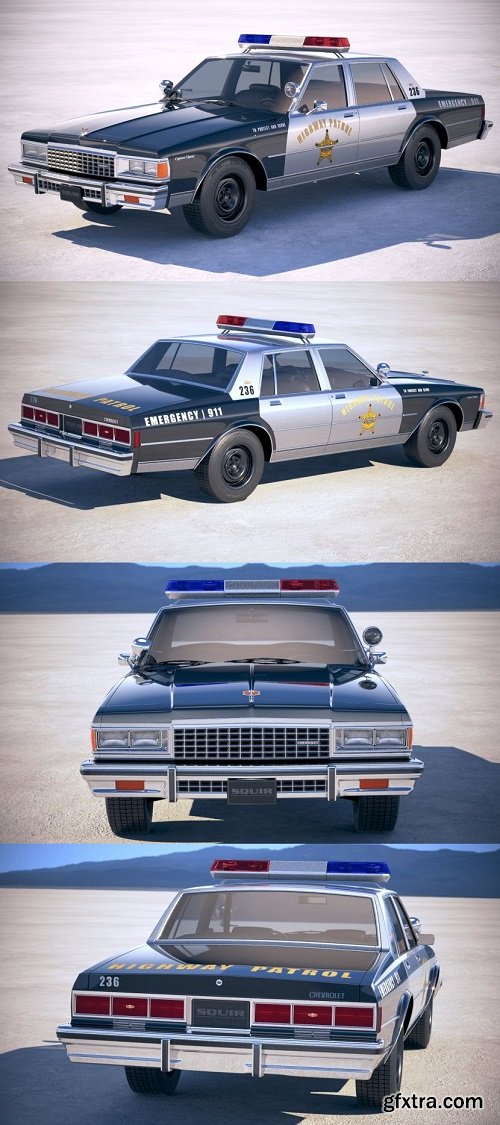 Classic Police Car 1978