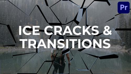 Videohive - Ice Cracks And Transitions | Premiere Pro MOGRT - 41741063 - 41741063