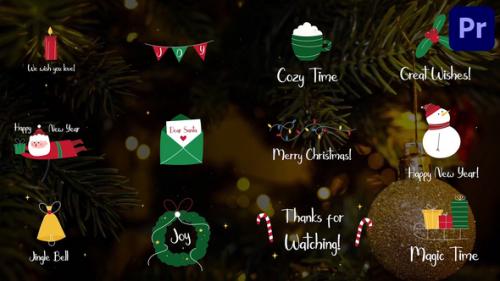 Videohive - Hand Drawn Christmas Titles for Premiere Pro - 41768916 - 41768916