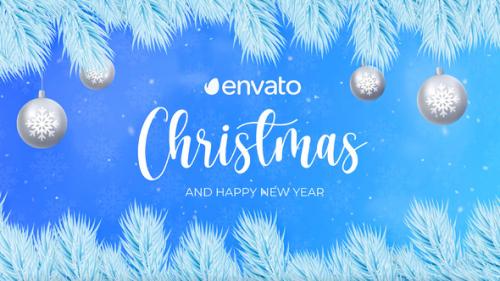 Videohive - Merry Christmas Text Logo Reveal | MOGRT - 41809971 - 41809971