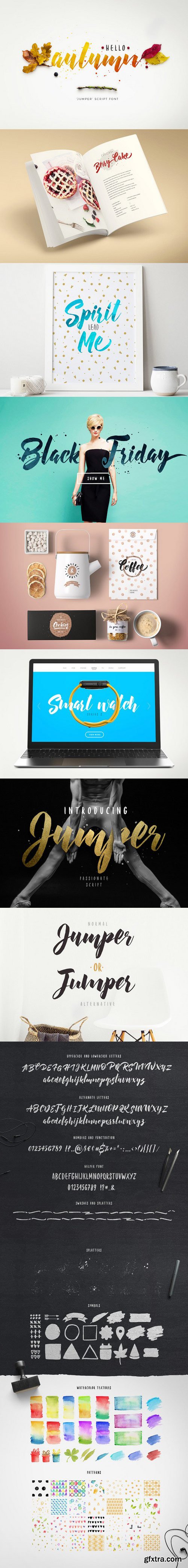 Jumper Script Fonts