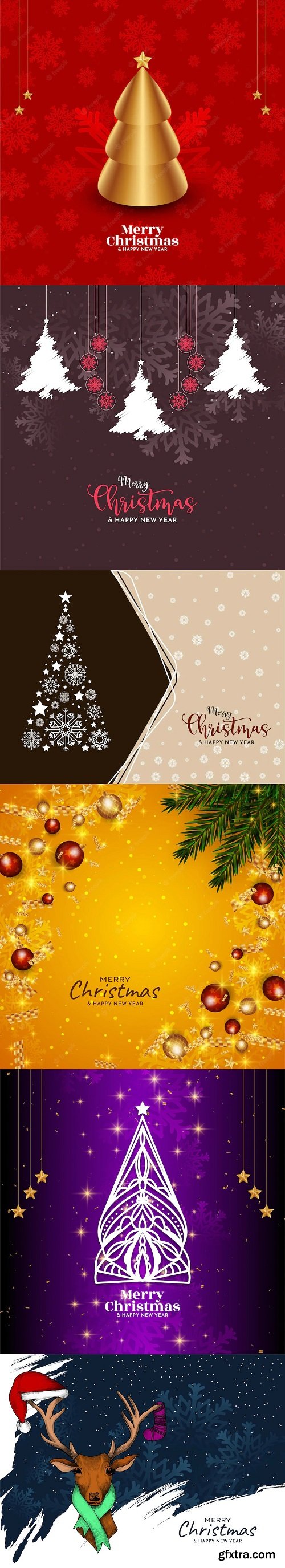 Merry christmas festival background