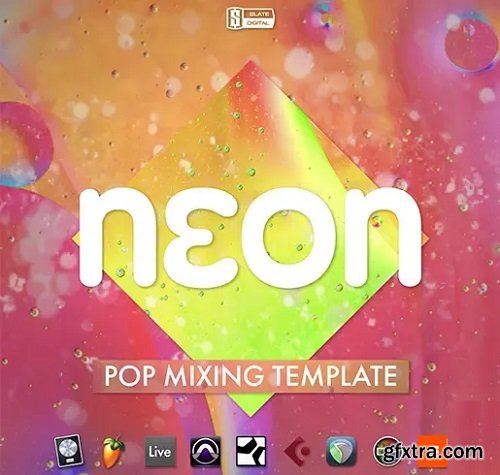 Slate Academy Neon Pop Mix Template MULTiFORMAT TUTORiAL