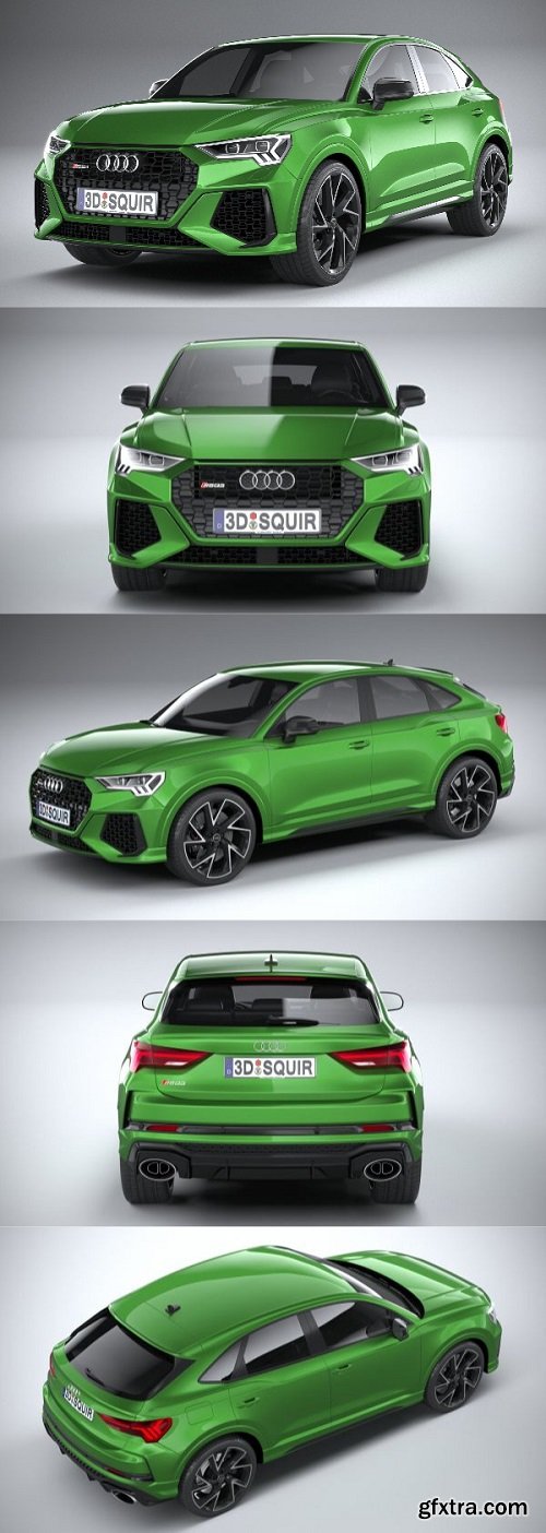 Audi RS Q3 Sportback 2020 3D model